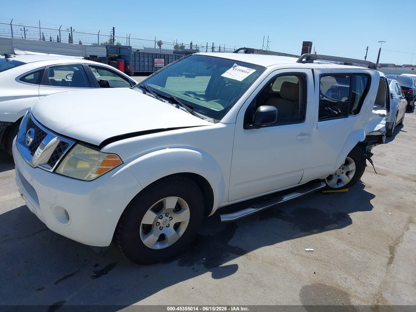 2010 NISSAN PATHFINDER SPORT UTILITY VEHICLE 4.0L V-6 DOHC, VVT, 266HP