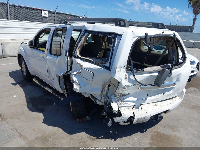 2010 NISSAN PATHFINDER SPORT UTILITY VEHICLE 4.0L V-6 DOHC, VVT, 266HP