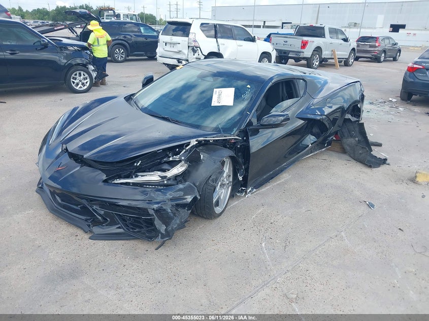 Vin: 1g1ya2d46r5126722, lot: 45852970, chevrolet corvette stingray rwd  1lt 20242