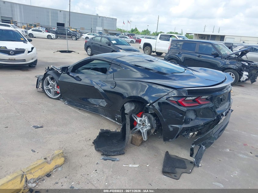 Vin: 1g1ya2d46r5126722, lot: 45852970, chevrolet corvette stingray rwd  1lt 20243