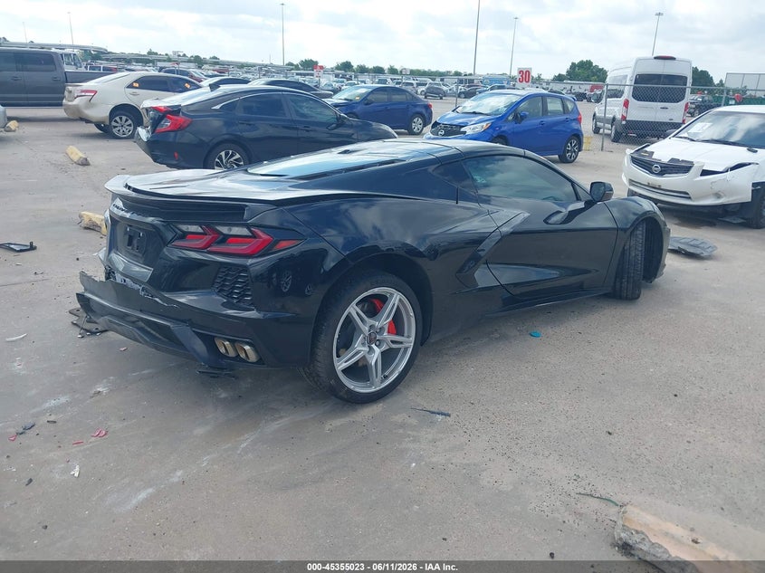 Vin: 1g1ya2d46r5126722, lot: 45852970, chevrolet corvette stingray rwd  1lt 20244