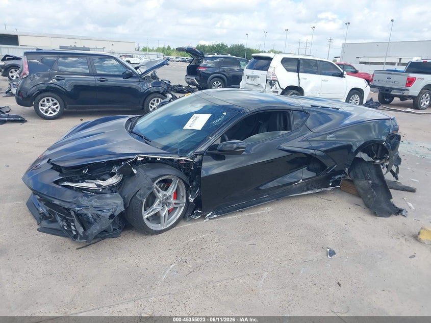 2024 Chevrolet Corvette Stingray Rwd 1Lt VIN: 1G1YA2D46R5126722 Lot: 45355023