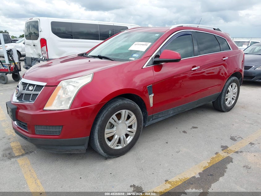 Vin: 3gyfnae36cs602977, lot: 45853006, cadillac srx luxury collection 20122
