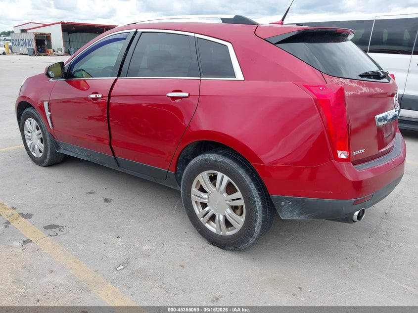 Vin: 3gyfnae36cs602977, lot: 45853006, cadillac srx luxury collection 20123