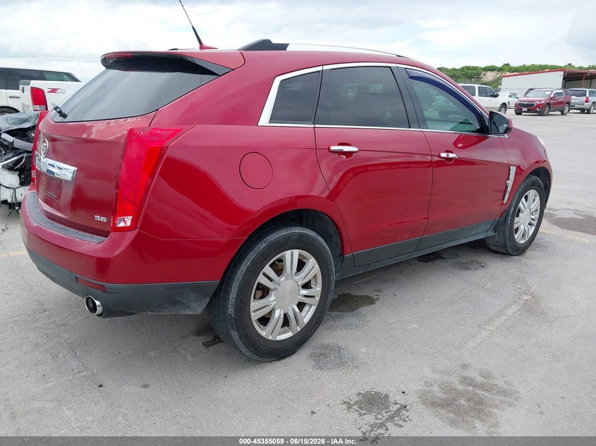Vin: 3gyfnae36cs602977, lot: 45853006, cadillac srx luxury collection 20124