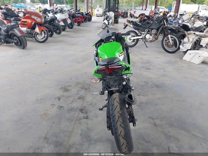 2025 Kawasaki Ex500 H VIN: ML5EXGH17SDA56808 Lot: 45355066