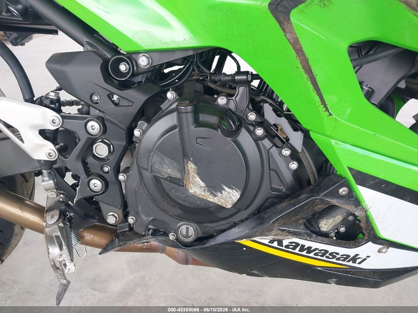 2025 Kawasaki Ex500 H VIN: ML5EXGH17SDA56808 Lot: 45355066