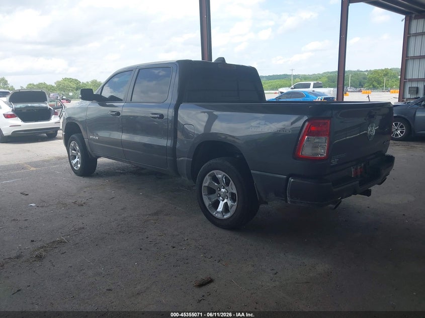 Vin: 1c6srfft1ln159885, lot: 45853018, ram 1500 big horn  4x4 5'7 box 20203