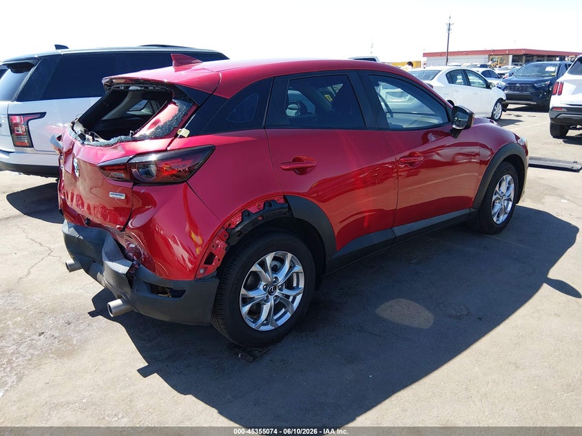 Vin: jm1dkdb74l1468616, lot: 45853021, mazda cx-3 sport 20204