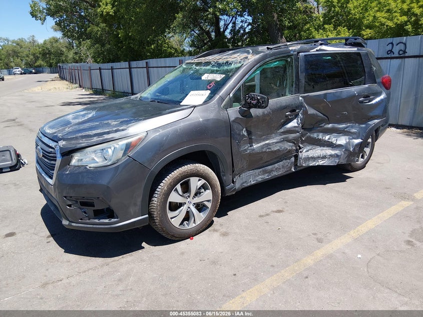 2021 SUBARU ASCENT auction photo 2