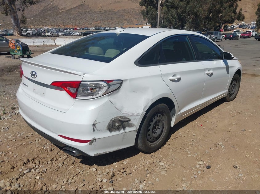 2015 HYUNDAI SONATA auction photo 4