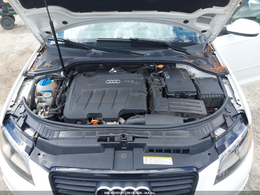 2011 Audi A3 2.0 Tdi Premium VIN: WAUKJBFM2BA040215 Lot: 45355100