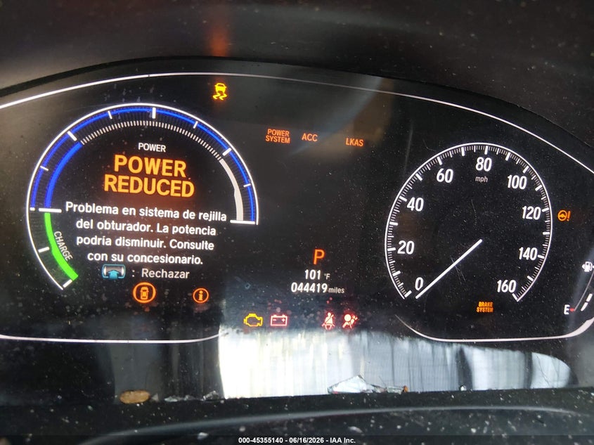 2019 HONDA ACCORD HYBRID auction photo 7