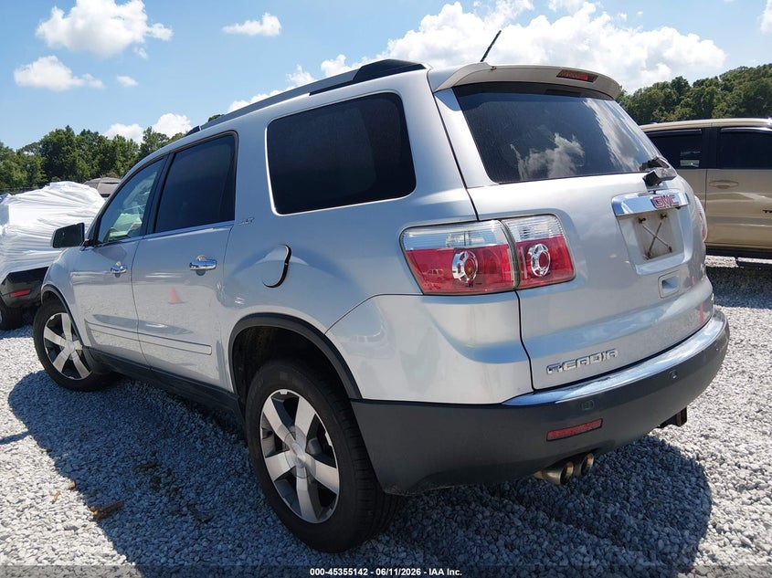 Vin: 1gkkvred1cj172907, lot: 45853089, gmc acadia slt-1 20123