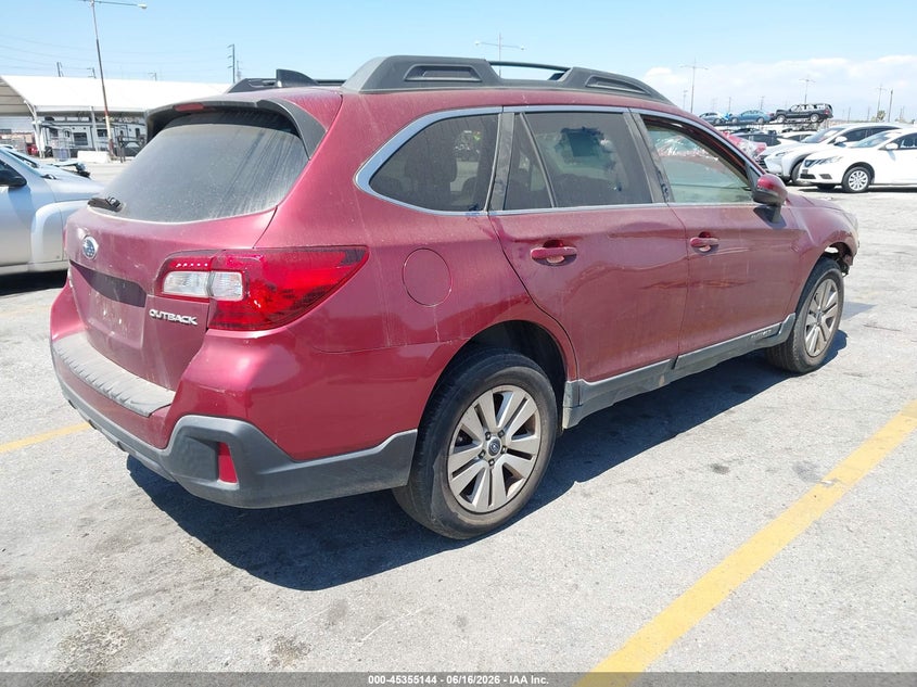 2019 SUBARU OUTBACK SPORT UTILITY VEHICLE 2.5L H-4 DOHC, VVT, 175HP