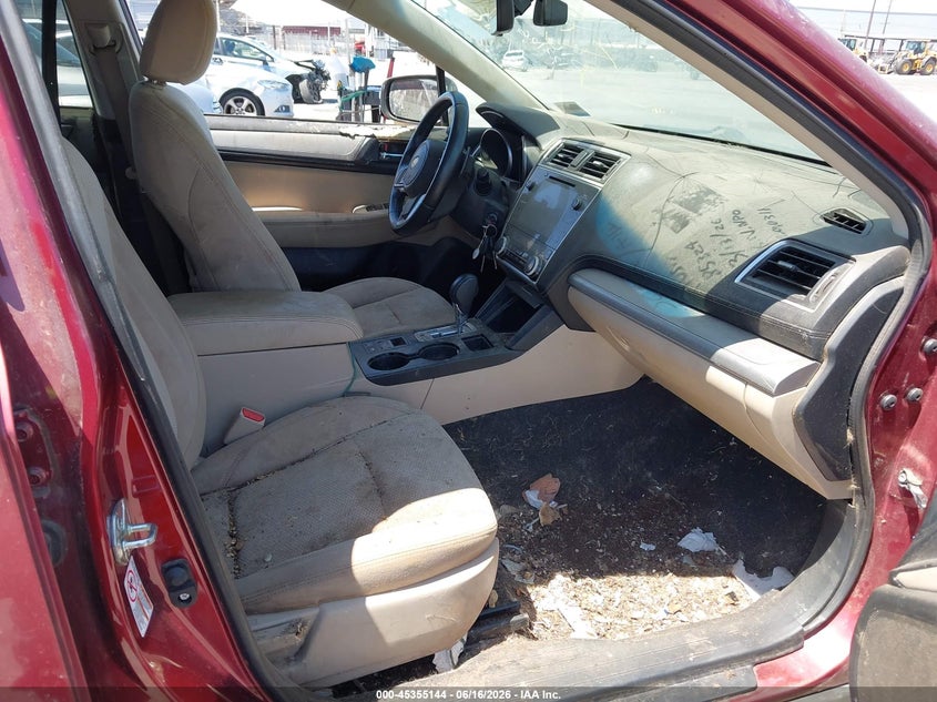 2019 SUBARU OUTBACK SPORT UTILITY VEHICLE 2.5L H-4 DOHC, VVT, 175HP