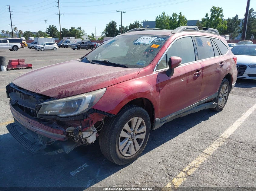 2019 SUBARU OUTBACK SPORT UTILITY VEHICLE 2.5L H-4 DOHC, VVT, 175HP