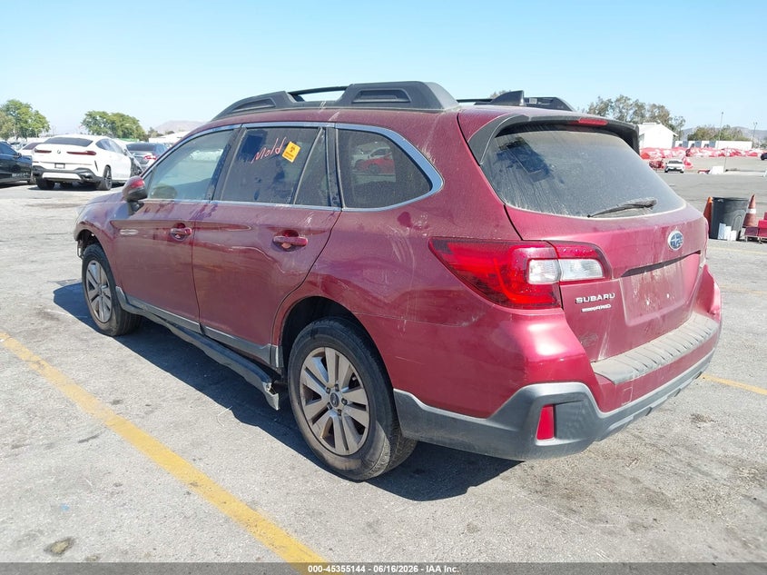 2019 SUBARU OUTBACK SPORT UTILITY VEHICLE 2.5L H-4 DOHC, VVT, 175HP