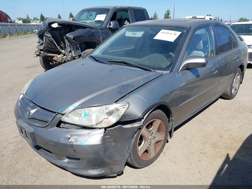 2005 Honda Civic Ex JHMES26715S001555 photo 1