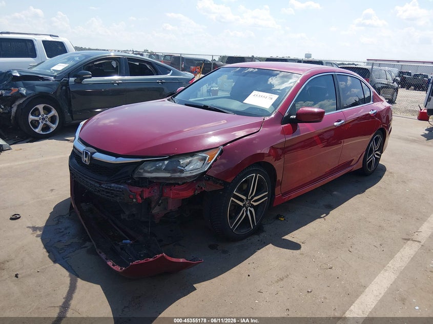2016 Honda Accord Sport 1HGCR2F50GA097949 photo 1