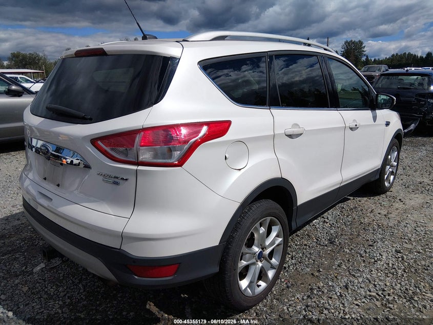 Vin: 1fmcu9j91fuc64506, lot: 45853126, ford escape titanium 20154