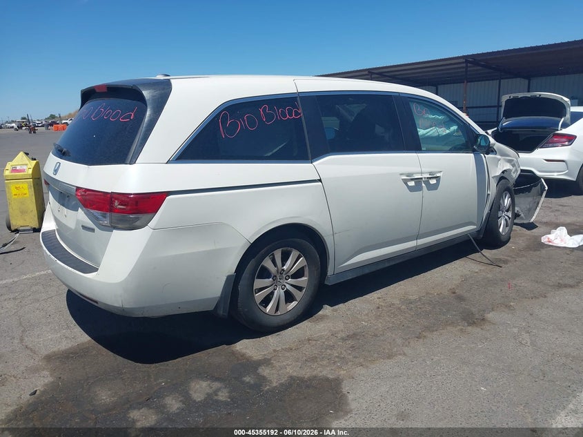 2017 HONDA ODYSSEY VAN 3.5L V-6 VVT, 248HP