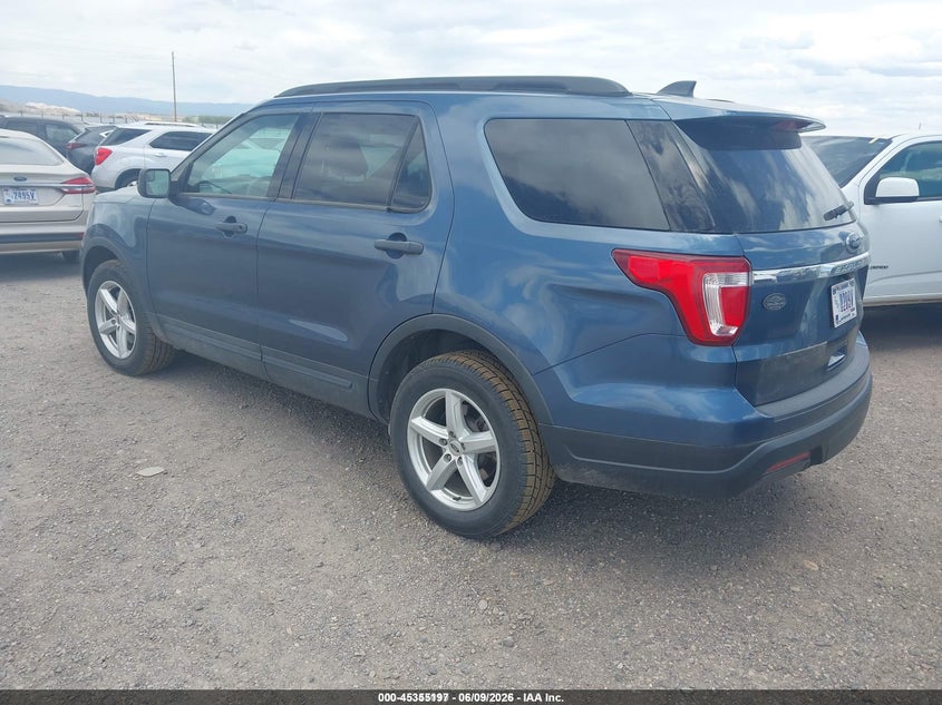 2019 FORD EXPLORER auction photo 3