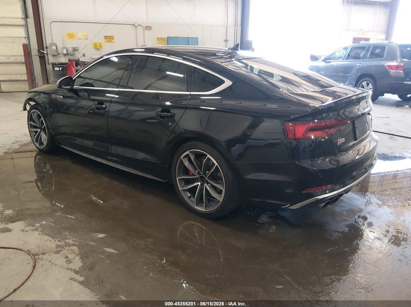 Vin: wauc4cf55ja030514, lot: 45853148, audi s5 3.0t premium plus 20183