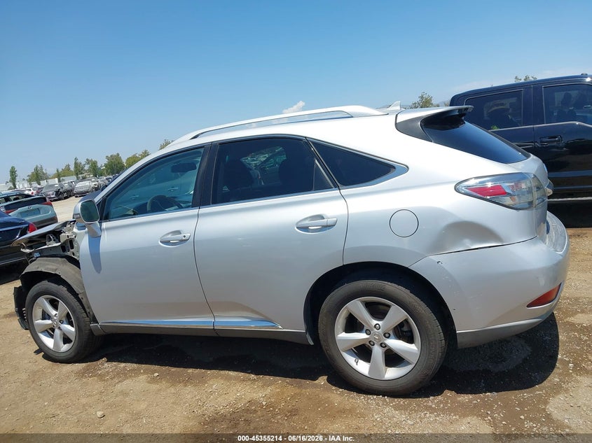 2012 LEXUS RX SPORT UTILITY VEHICLE 3.5L V-6 DOHC, VVT, 270HP