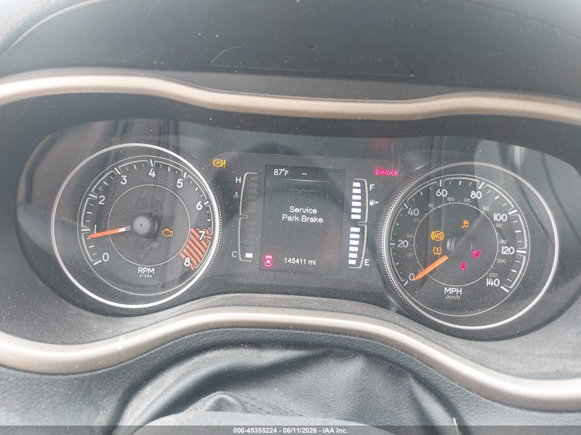 2015 JEEP CHEROKEE auction photo 7