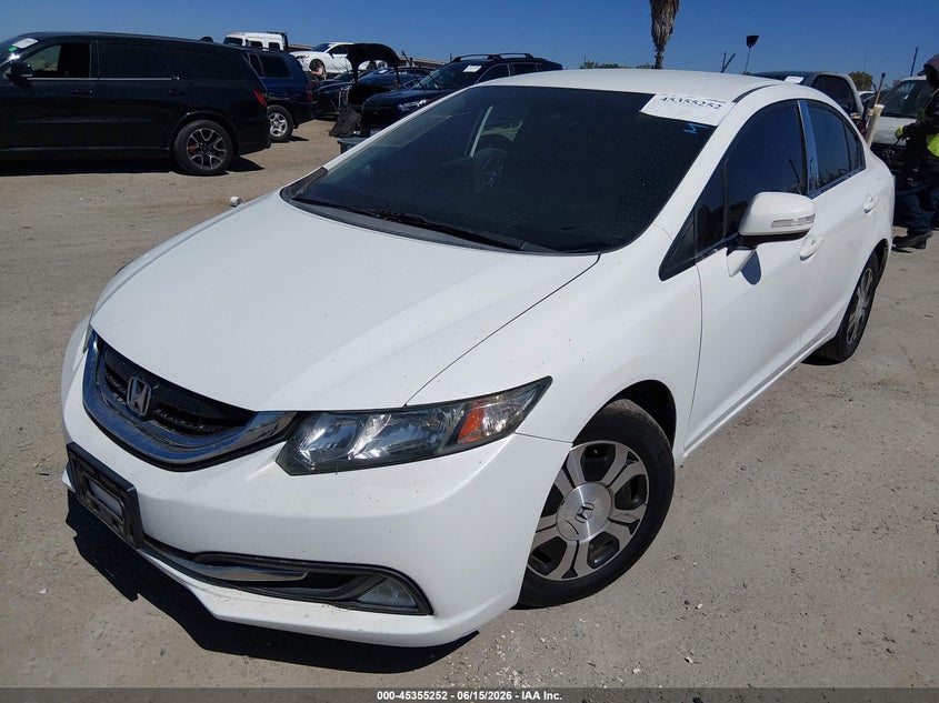 2013 Honda Civic Hybrid 19XFB4F36DE203288 photo 1