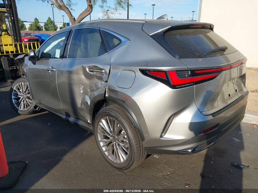 Vin: jtjhkcez2t2080882, lot: 45853233, lexus nx 350h luxury 20263