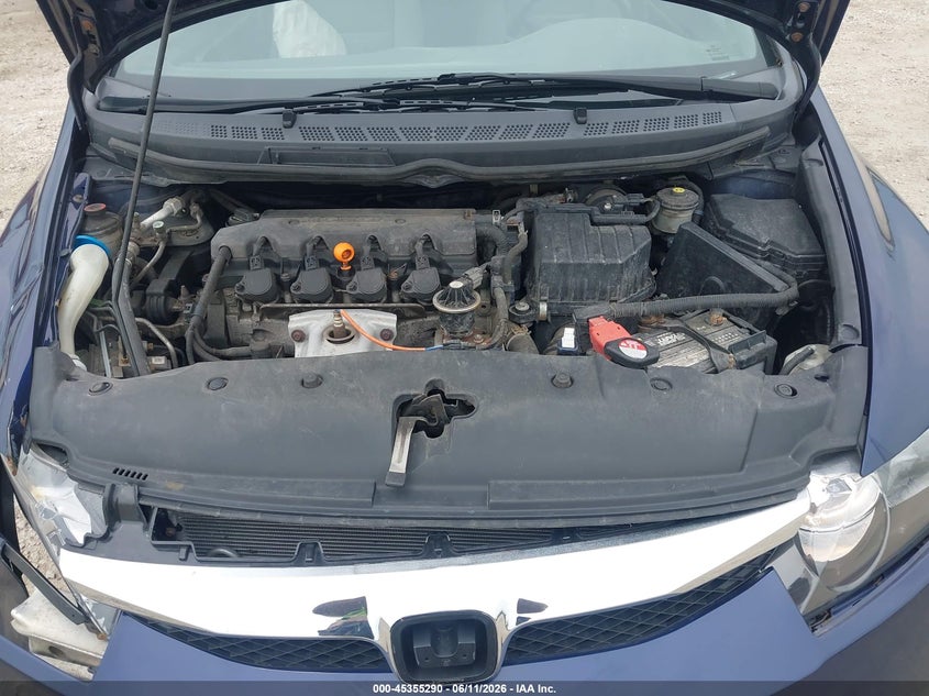 2010 HONDA CIVIC SEDAN 1.8L I-4 VVT, 140HP