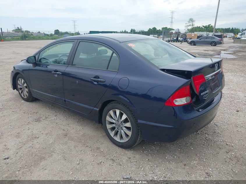 2010 HONDA CIVIC SEDAN 1.8L I-4 VVT, 140HP