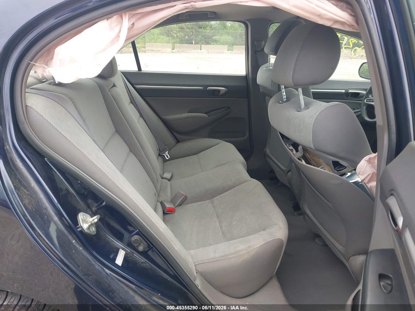 2010 HONDA CIVIC SEDAN 1.8L I-4 VVT, 140HP