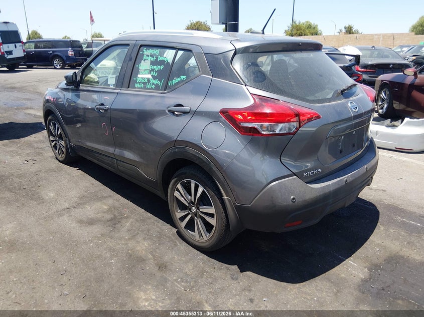 2020 NISSAN KICKS SPORT UTILITY VEHICLE 1.6L I-4 DOHC, VVT, 122HP