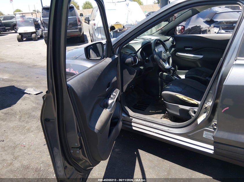 2020 NISSAN KICKS SPORT UTILITY VEHICLE 1.6L I-4 DOHC, VVT, 122HP