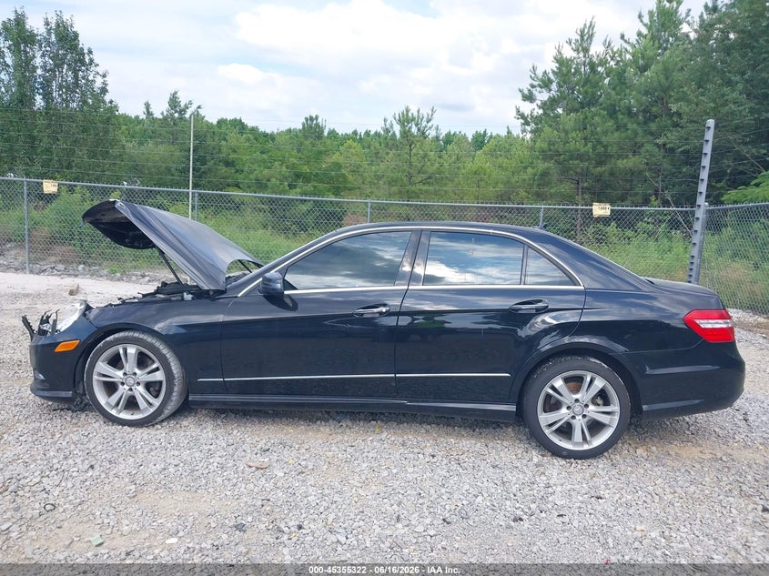 2013 MERCEDES-BENZ E-KLASSE SEDAN 3.5L V-6 DI, DOHC, VVT, 302HP