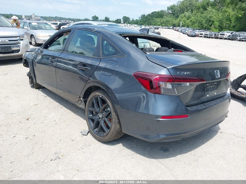 2025 HONDA CIVIC SEDAN 2.0L I-4 DI, DOHC, VVT, 150HP