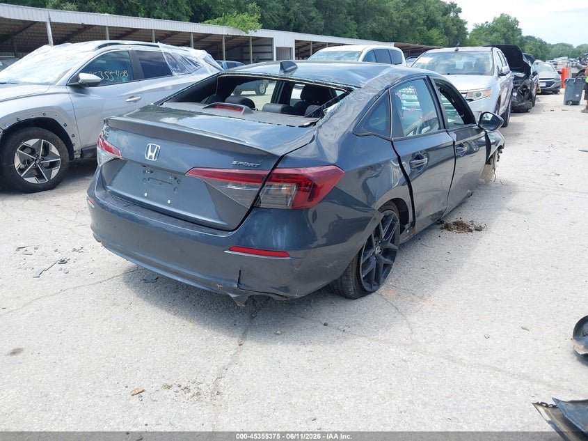 2025 HONDA CIVIC SEDAN 2.0L I-4 DI, DOHC, VVT, 150HP
