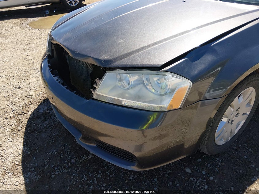 2014 Dodge Avenger Se VIN: 1C3CDZAB3EN196908 Lot: 45355386