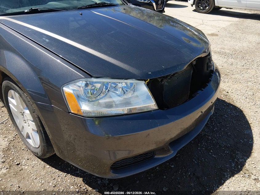 2014 Dodge Avenger Se VIN: 1C3CDZAB3EN196908 Lot: 45355386