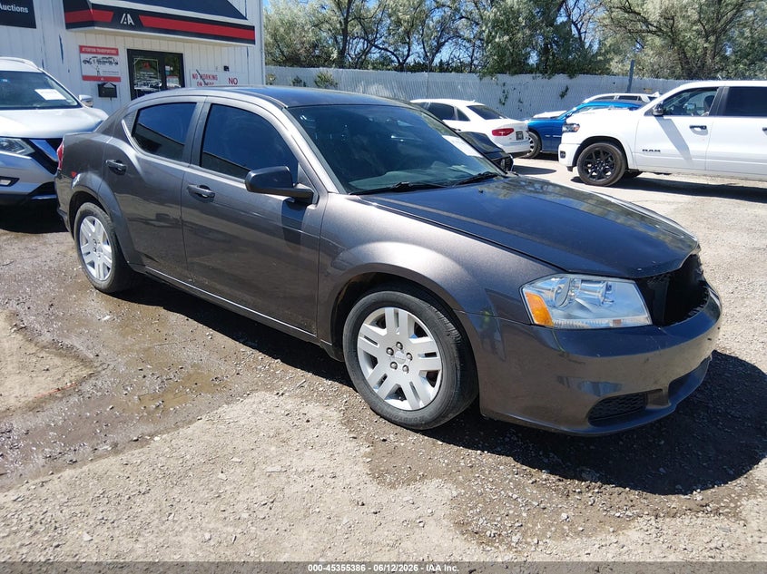 Vin: 1c3cdzab3en196908, lot: 45853333, dodge avenger se 2014 img_1