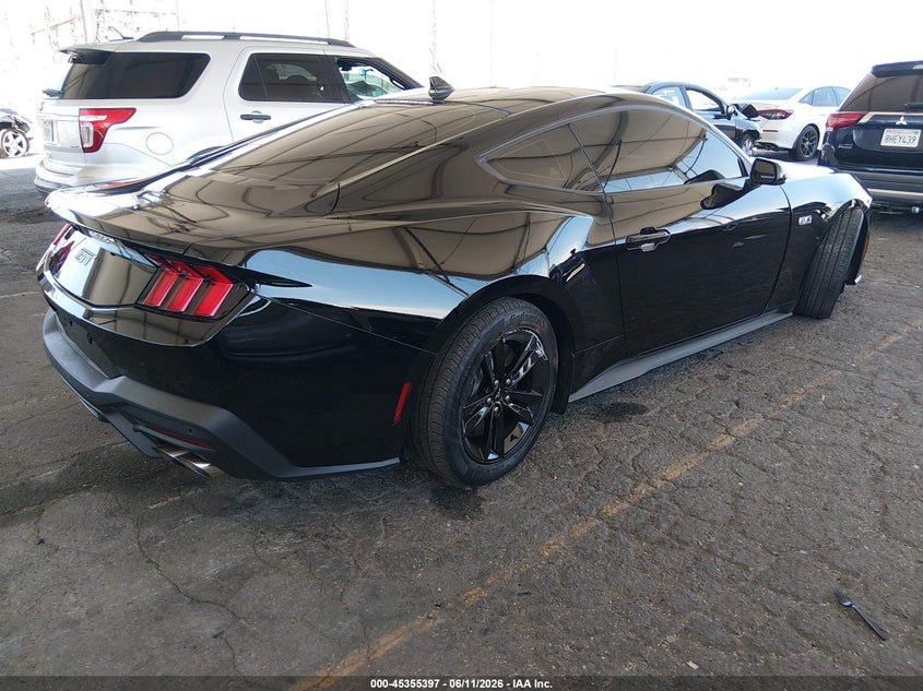 Vin: 1fa6p8cf9t5402598, lot: 45853344, ford mustang gt fastback 20264