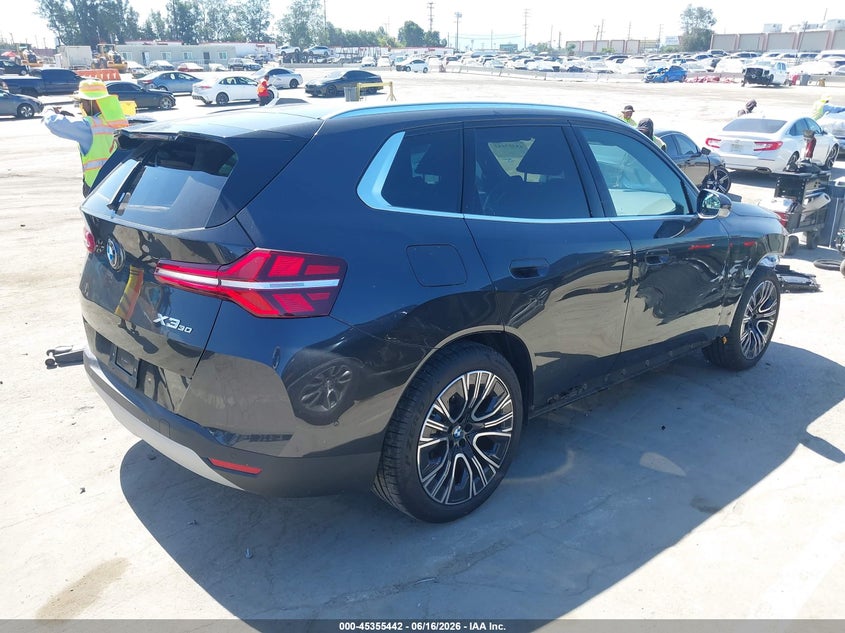 2026 BMW X3 SPORT UTILITY VEHICLE 2.0L I-4 DI, DOHC, VVT, TURBO, 255HP