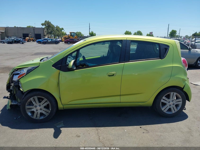 2013 Chevrolet Spark 1Lt Auto VIN: KL8CD6S92DC502876 Lot: 45355448