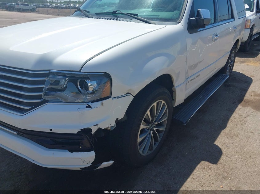 2015 Lincoln Navigator VIN: 5LMJJ2JT6FEJ05474 Lot: 45355450