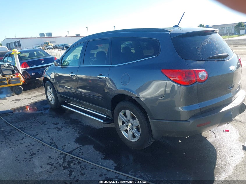 Vin: 1gnkrjed2cj241032, lot: 45853421, chevrolet traverse 2lt 20123
