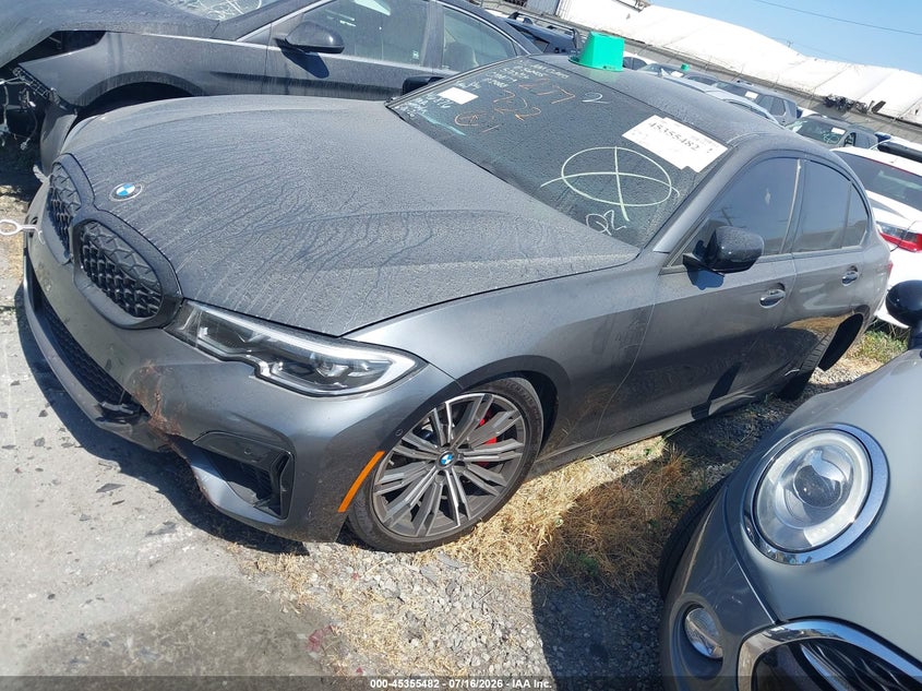 3MW5U7J05M8B52088 2021 Bmw M340i photo 1