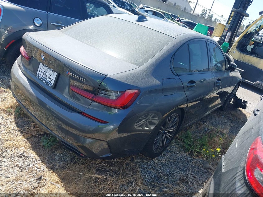 Vin: 3mw5u7j05m8b52088, lot: 45853429, bmw m340i 20214